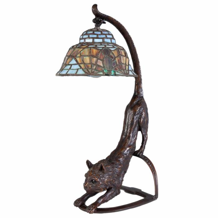 Lampe de table de style Art Nouveau. HERMANN EICHBERG. 1900