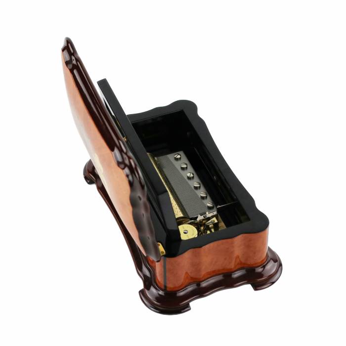 An elegant REUGE music box. 