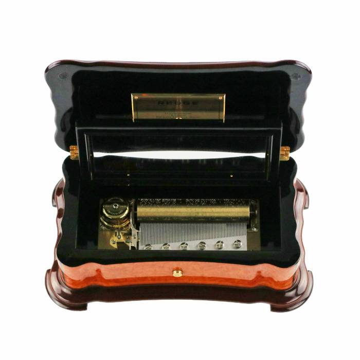 An elegant REUGE music box. 