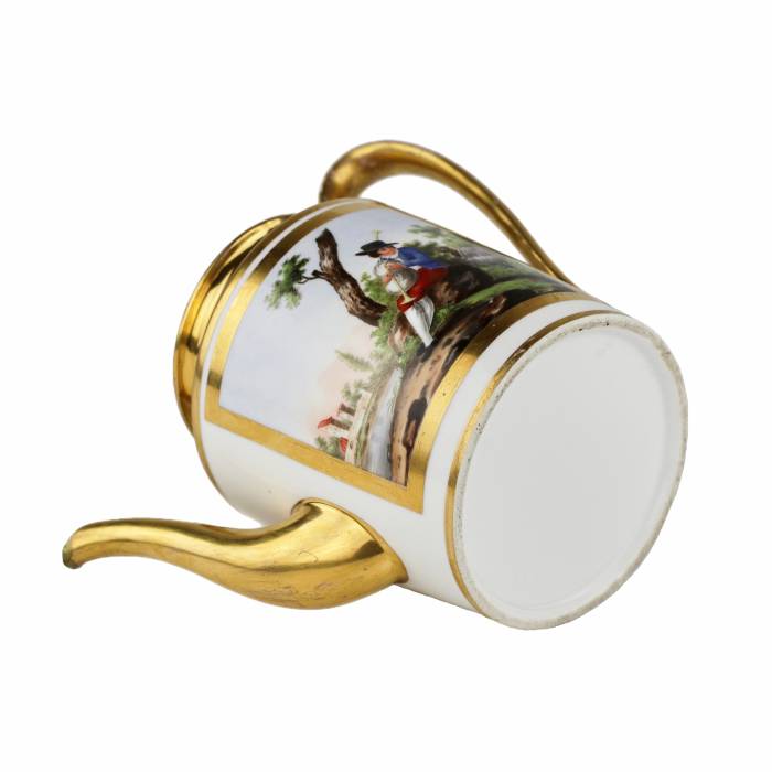 Gardner porcelain teapot. Russia 182030s 