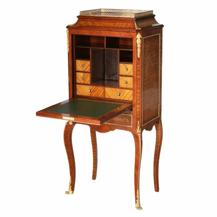 Magnifique secretaire de dames, second empire, dans un strict goût neoclassique. 