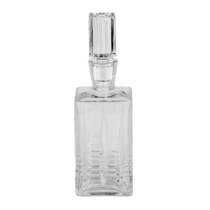 Carafe en cristal de style Art Deco. 