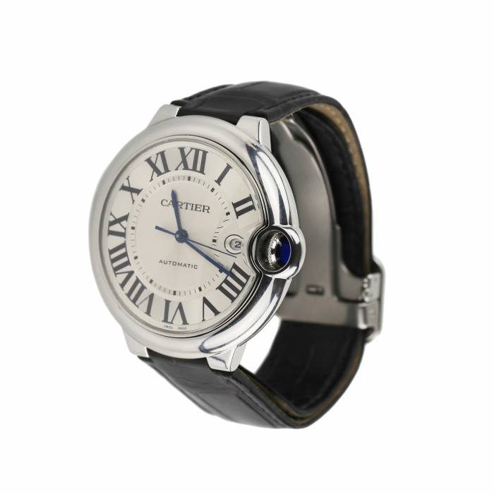 Cartier Ballon Bleu de Cartier pulkstenis. Tērauda korpuss 42 mm. 