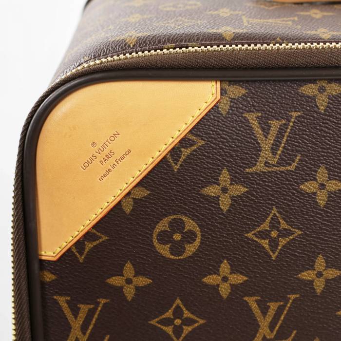 Кожаный, дорожный чемодан Louis Vuitton Monogram Pegase Legere 65 Suitcase.