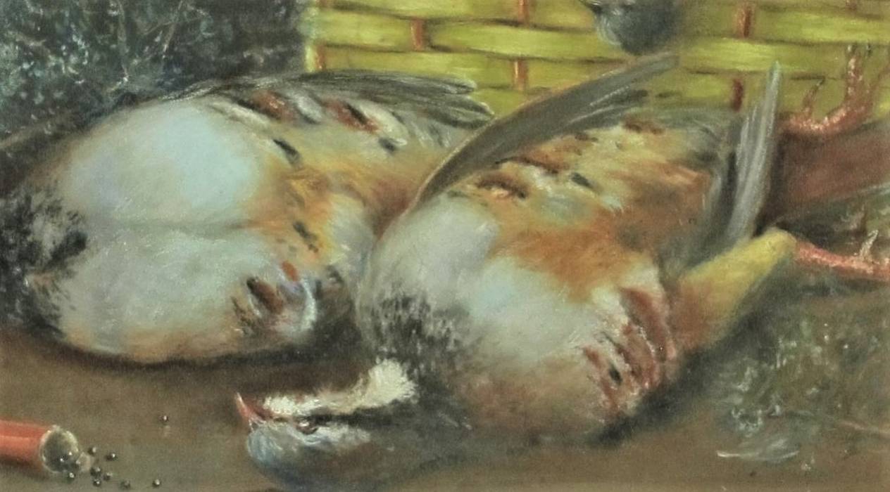École du XIXe siècle, paire de natures mortes 