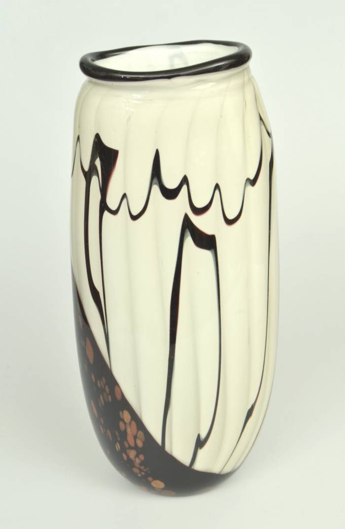 Vase en verre de Murano 