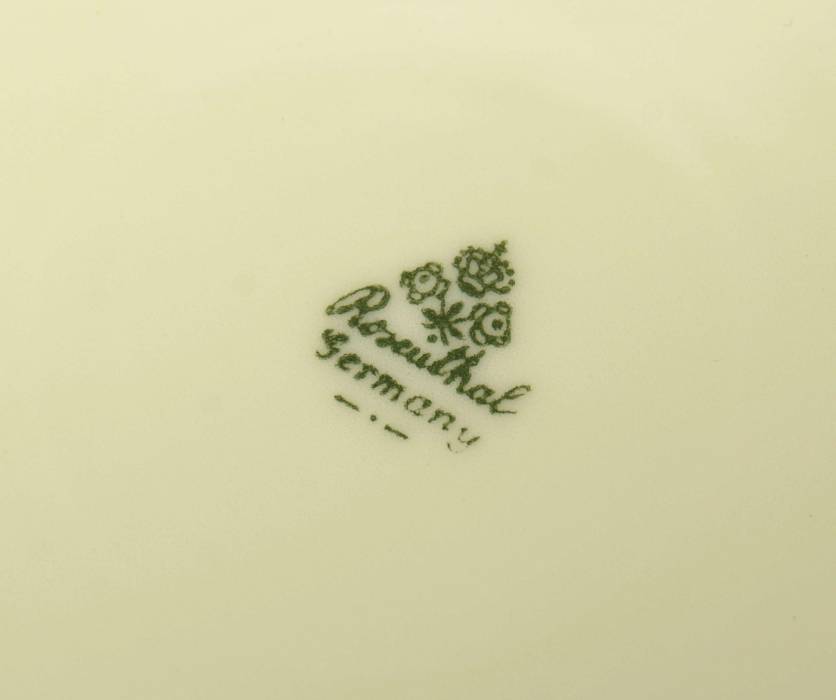 Plat décoratif en porcelaine Rosenthal 