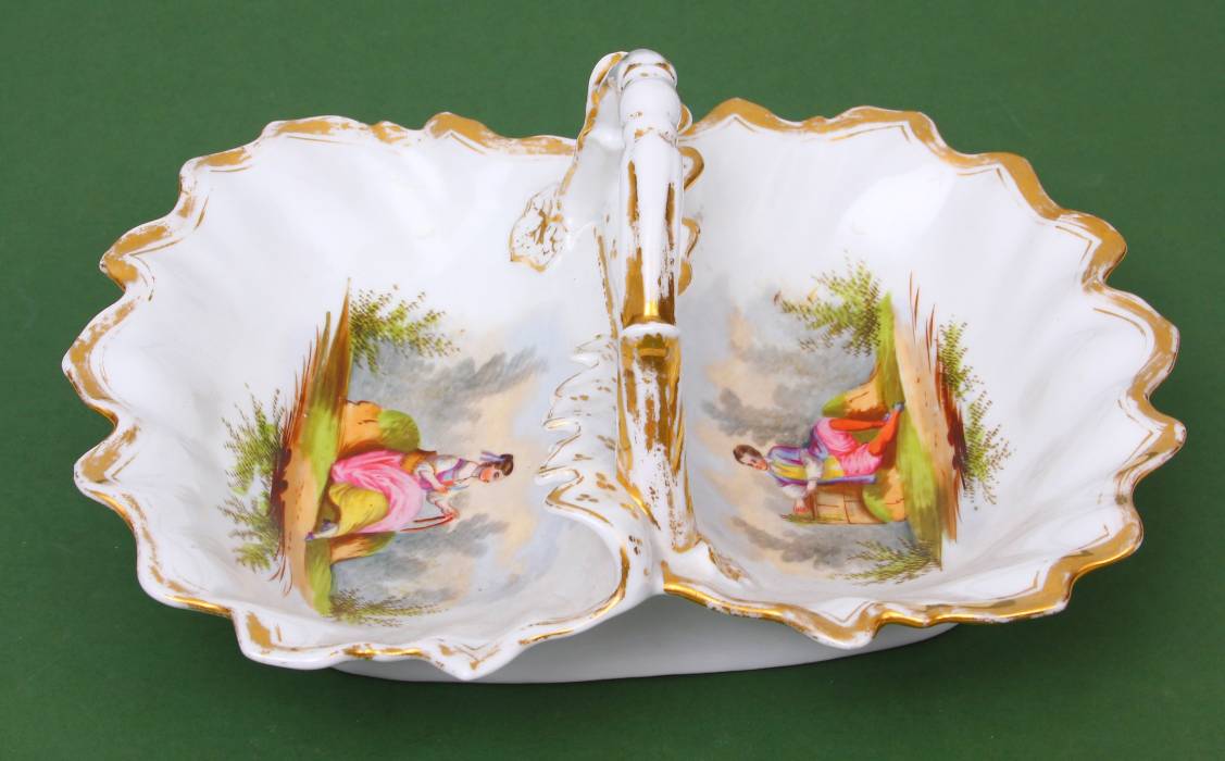 Porcelāna augļu bļoda 