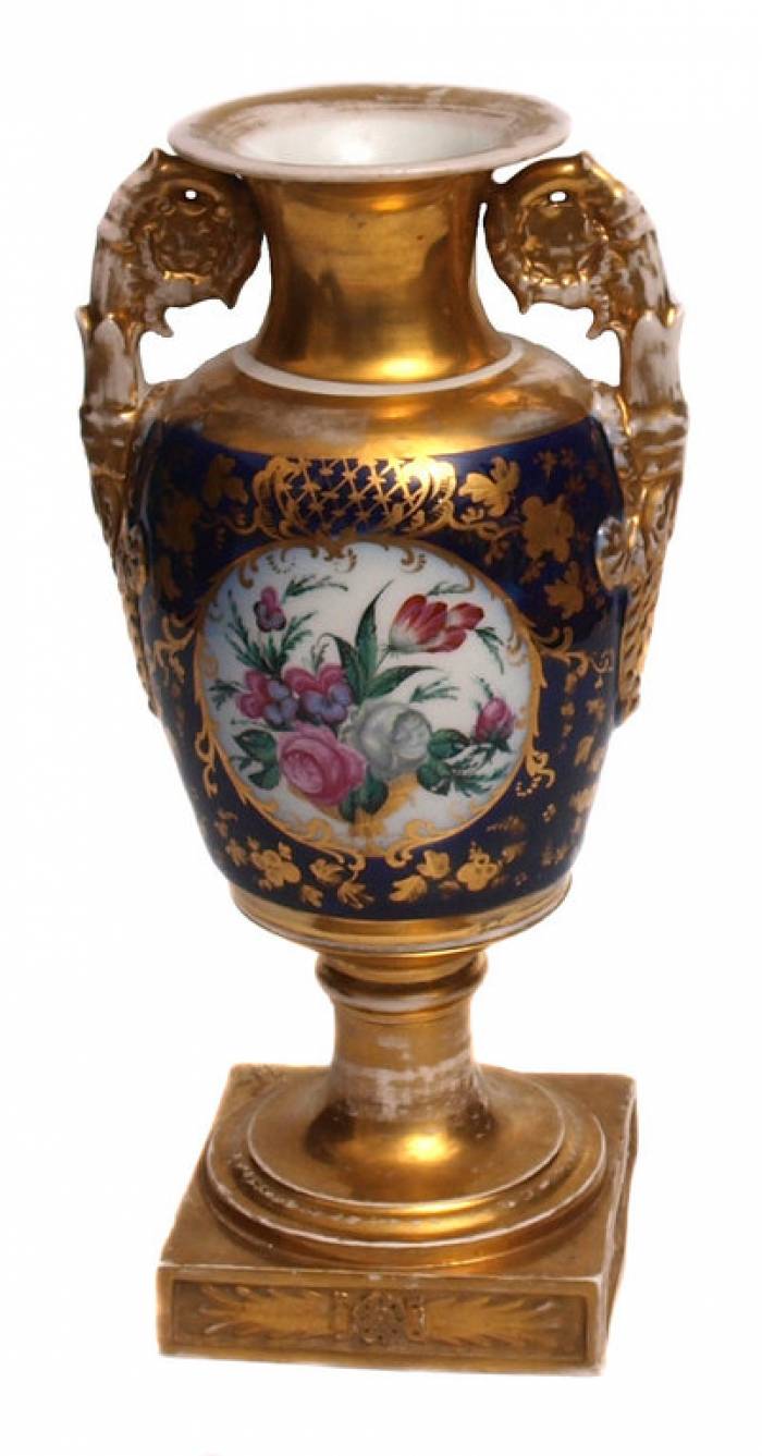 Ampīra stila porcelāna vāze 
