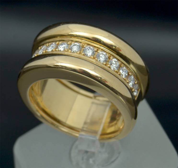 Chopard Strada zelta gredzens ar dimantiem 