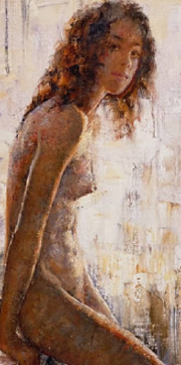 Giclée print on canvas, Grace of sharpness, 2023, by Kartashov Andrey, Russia, 21st century. 1 of 50 limited prints.