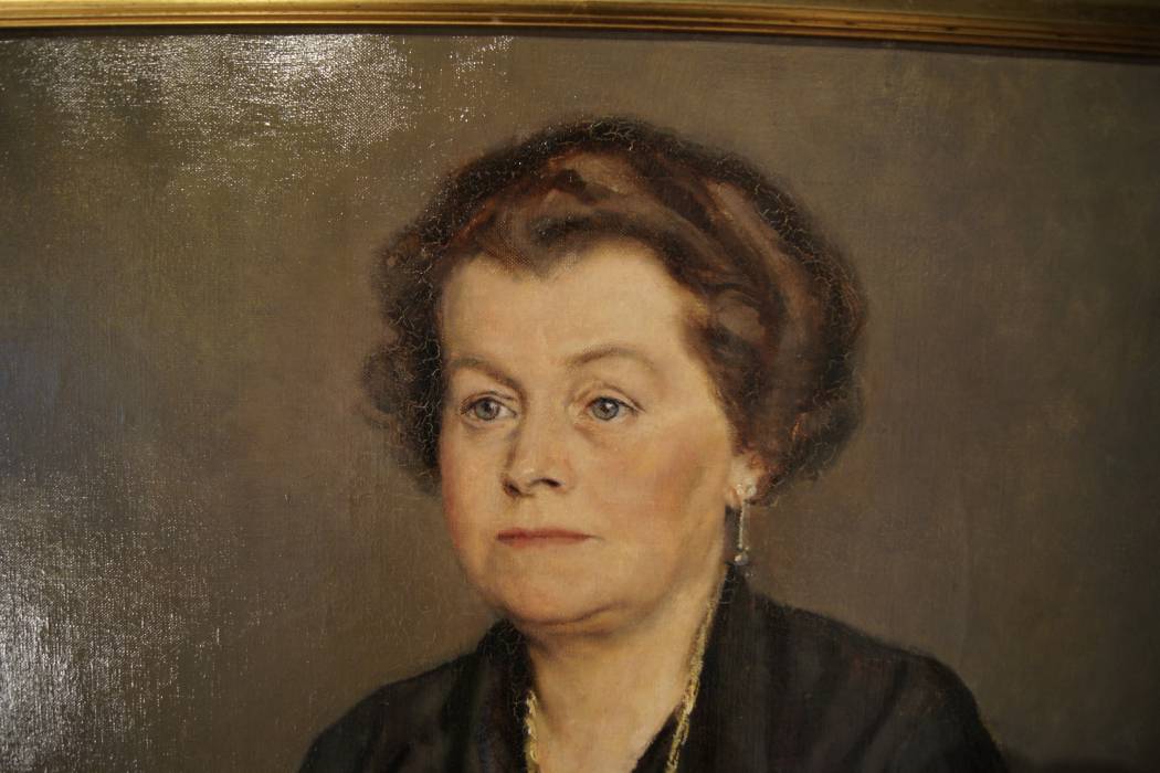 Noble Woman Portrait by Benjamin A. Strasser (Austrian, 1888-1955)