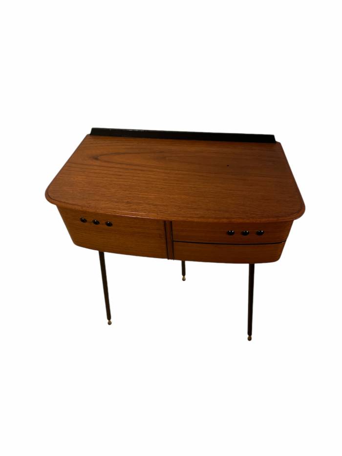 Meuble d&39;entrée rétro en teck – Rastad & Relling, modèle 2740, conçu en 1956 