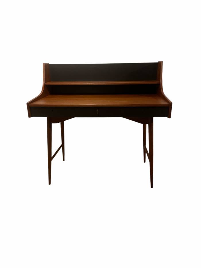 A Ola-pulten writing desk, designed by John Texmon for Blindheim Møbelfabrikk, in production from approx 1957.