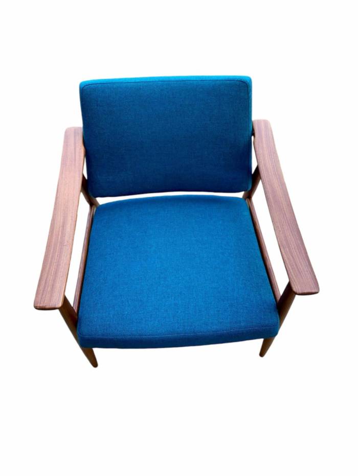  Torbjörn Afdal “Eno” Easy Chair – Teak Mid-Century Modern Armchair, Norway, 1960s