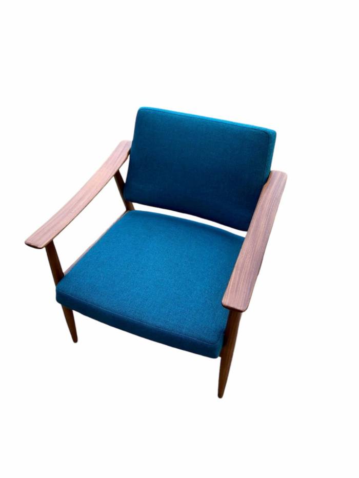  Torbjörn Afdal “Eno” Easy Chair – Teak Mid-Century Modern Armchair, Norway, 1960s