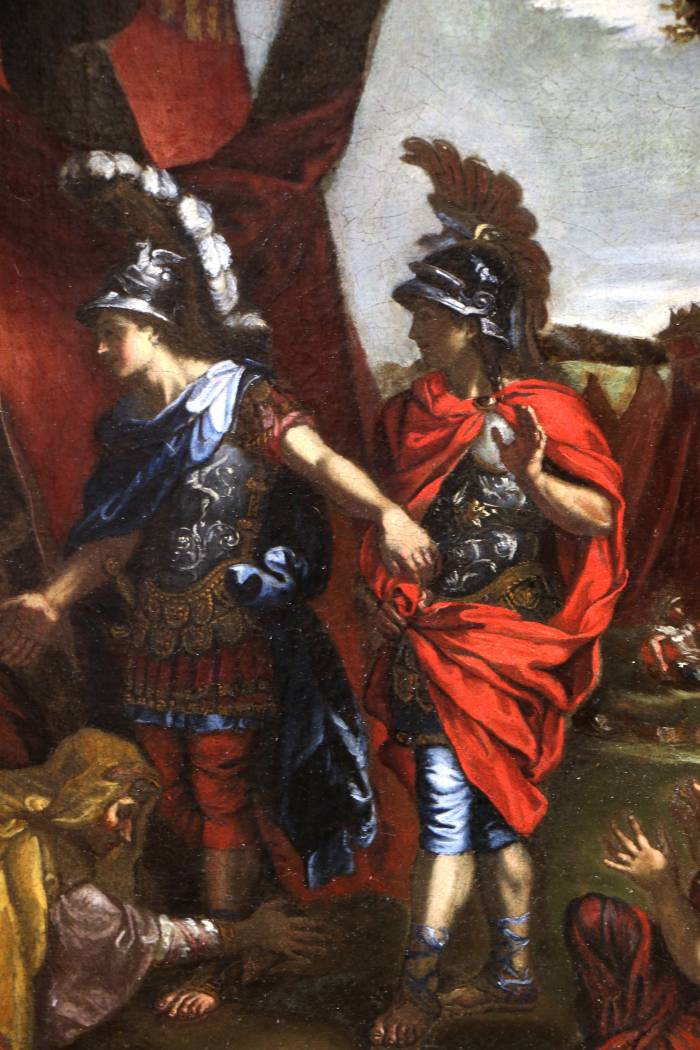 17th Century Neapolitan School After Charles Lebrun, The Family of Darius Before Alexander. 