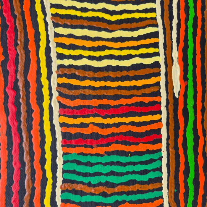 Maringka Baker, Minma Jukurrpa, Acrylic on canvas, 2013