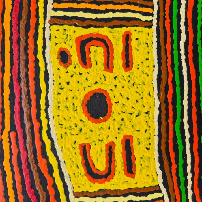 Maringka Baker, Minma Jukurrpa, Acrylic on canvas, 2013