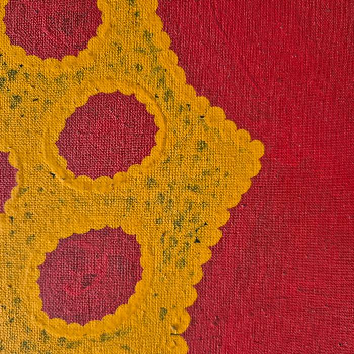 Mitjili Napurrula, My Dreaming, Acrylic on canvas, 1996