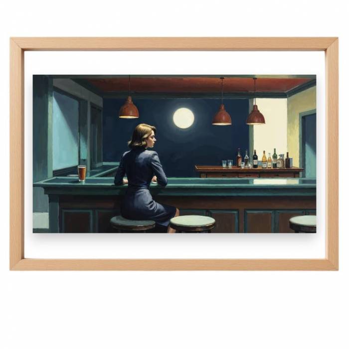 Myst-RZ, Moonlight bathing, signed and numeroted 310, 2024