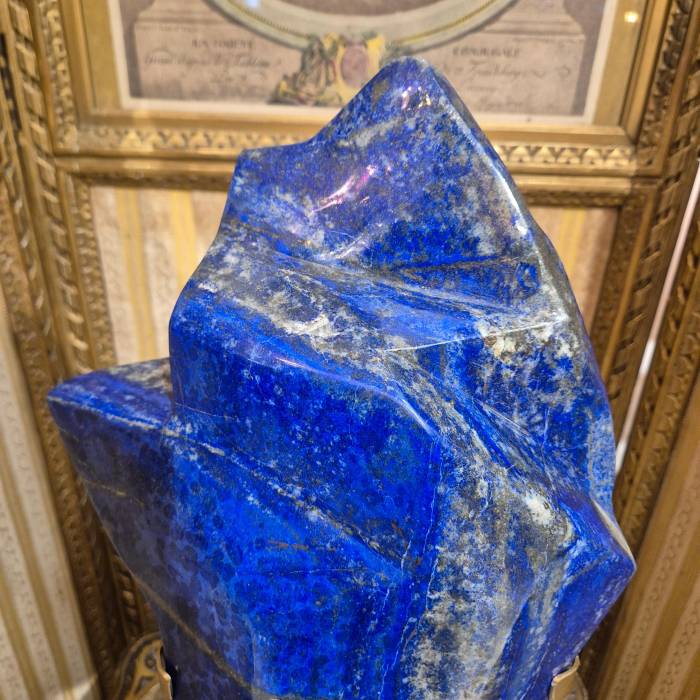 Large Polished Lapis Lazuli from Afghanistan in its Natural Form