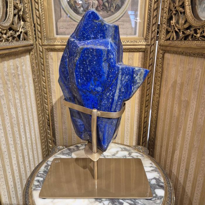 Large Polished Lapis Lazuli from Afghanistan in its Natural Form