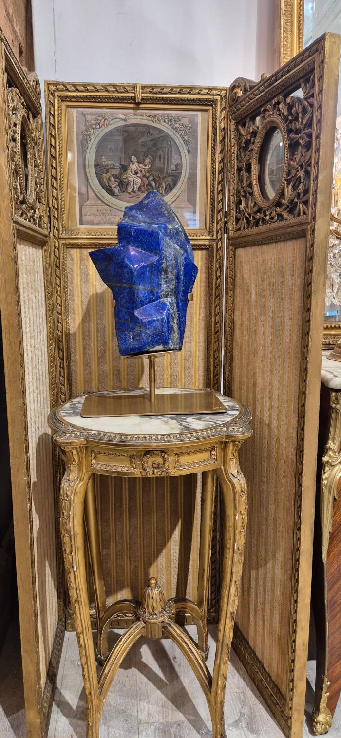 Large Polished Lapis Lazuli from Afghanistan in its Natural Form