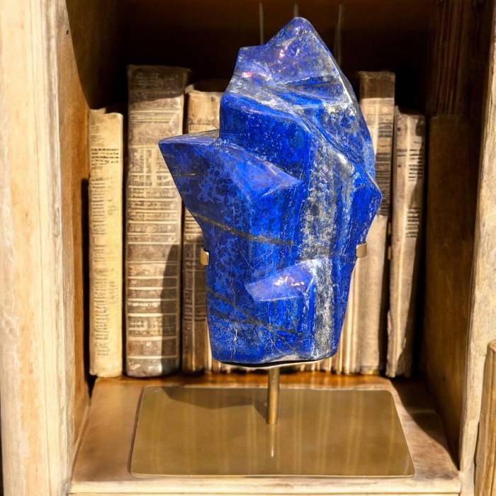 Large Polished Lapis Lazuli from Afghanistan in its Natural Form