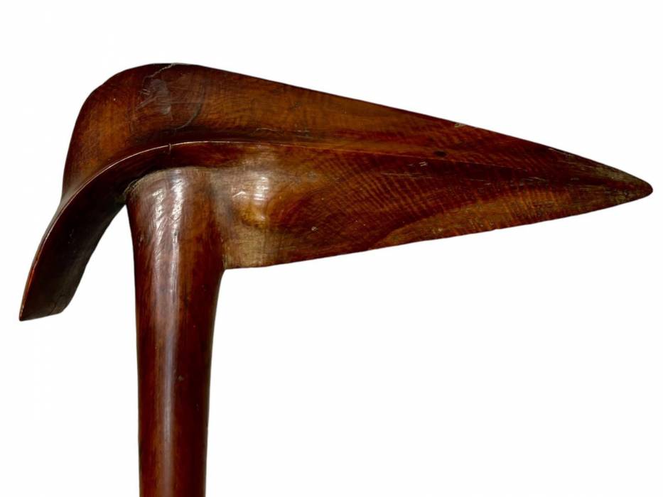 Rare Kanak kagu Wooden Bird Beak Puzzle, New Caledonia, 19th Century