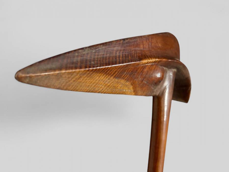 Rare Kanak kagu Wooden Bird Beak Puzzle, New Caledonia, 19th Century