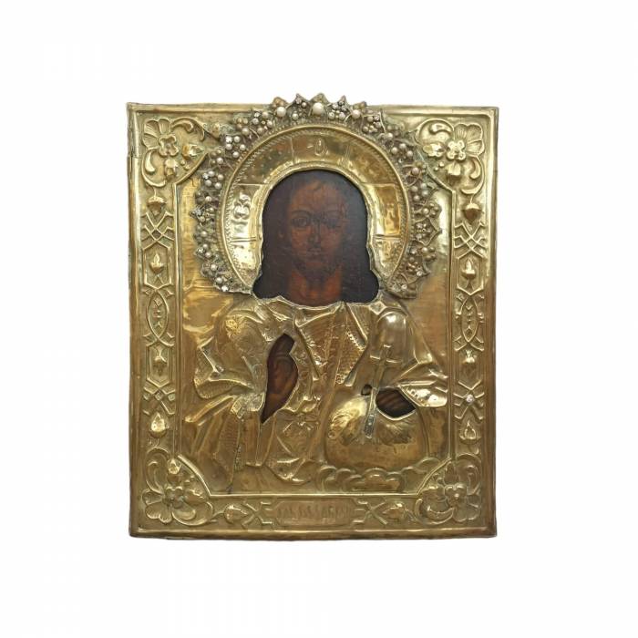 Russian Othodox Icon depicting Christ, 19th Century.