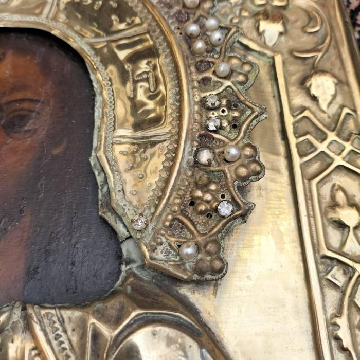 Russian Othodox Icon depicting Christ, 19th Century.