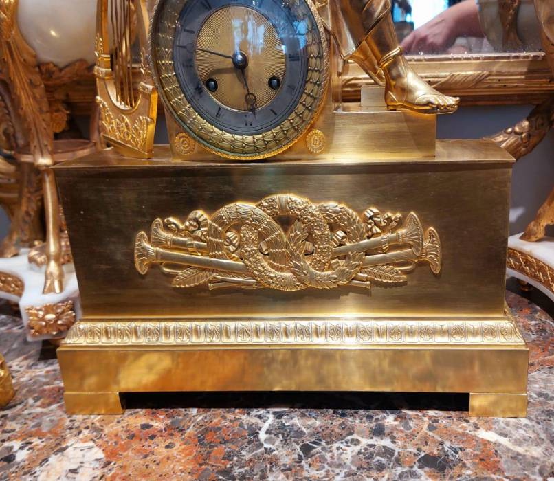 19th Century Mantel Clock from the French Empire Era