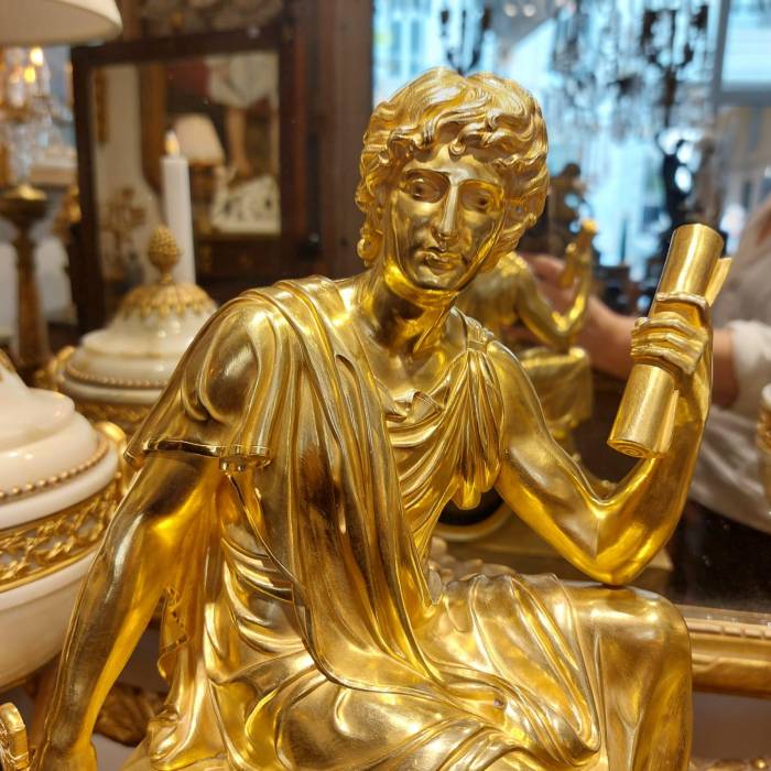 19th Century Mantel Clock from the French Empire Era