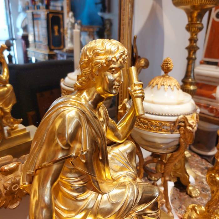 19th Century Mantel Clock from the French Empire Era
