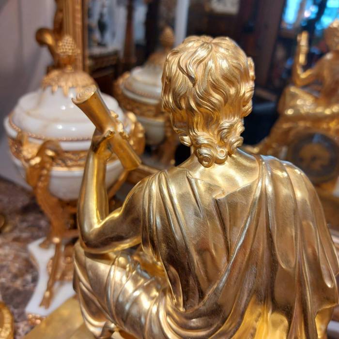 19th Century Mantel Clock from the French Empire Era