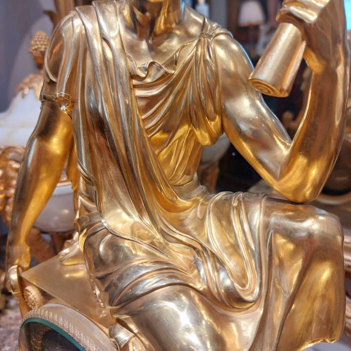 19th Century Mantel Clock from the French Empire Era