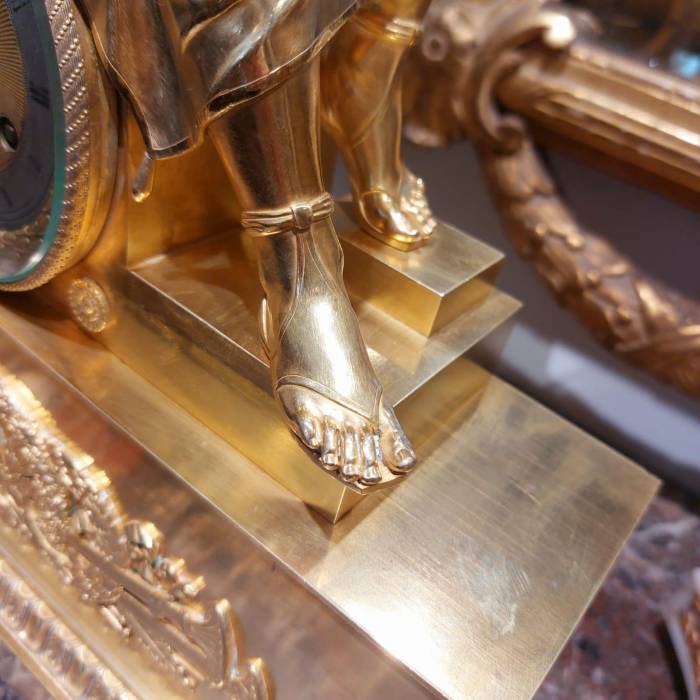 19th Century Mantel Clock from the French Empire Era