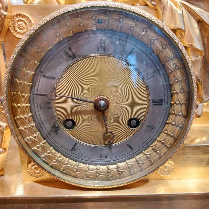 19th Century Mantel Clock from the French Empire Era