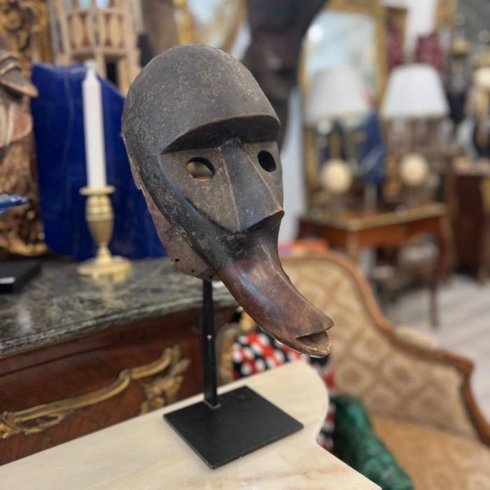Dan Mask from Ivory Coast, Africa, 1950