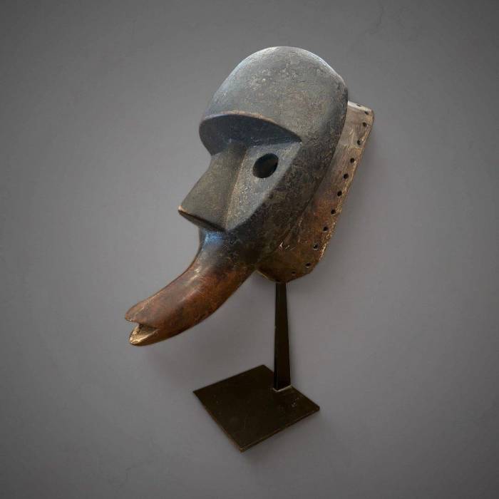 Dan Mask from Ivory Coast, Africa, 1950