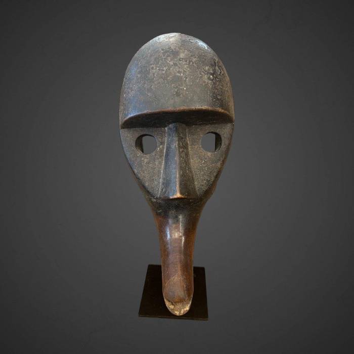 Dan Mask from Ivory Coast, Africa, 1950