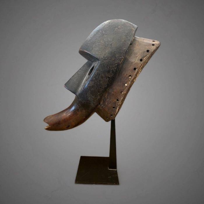Dan Mask from Ivory Coast, Africa, 1950
