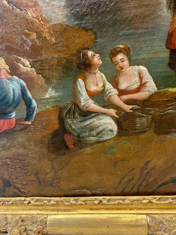 18th-Century Seascape Painting in the Style of Claude-Joseph Vernet