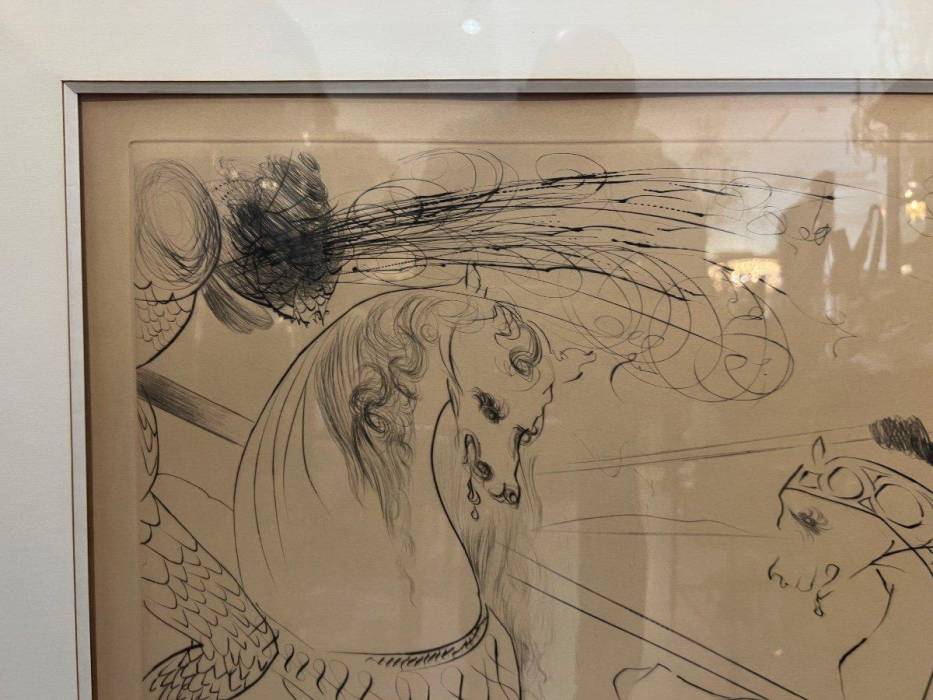 Rare Original Etching by Salvador Dalí­, Handsigned and Numbered 118150