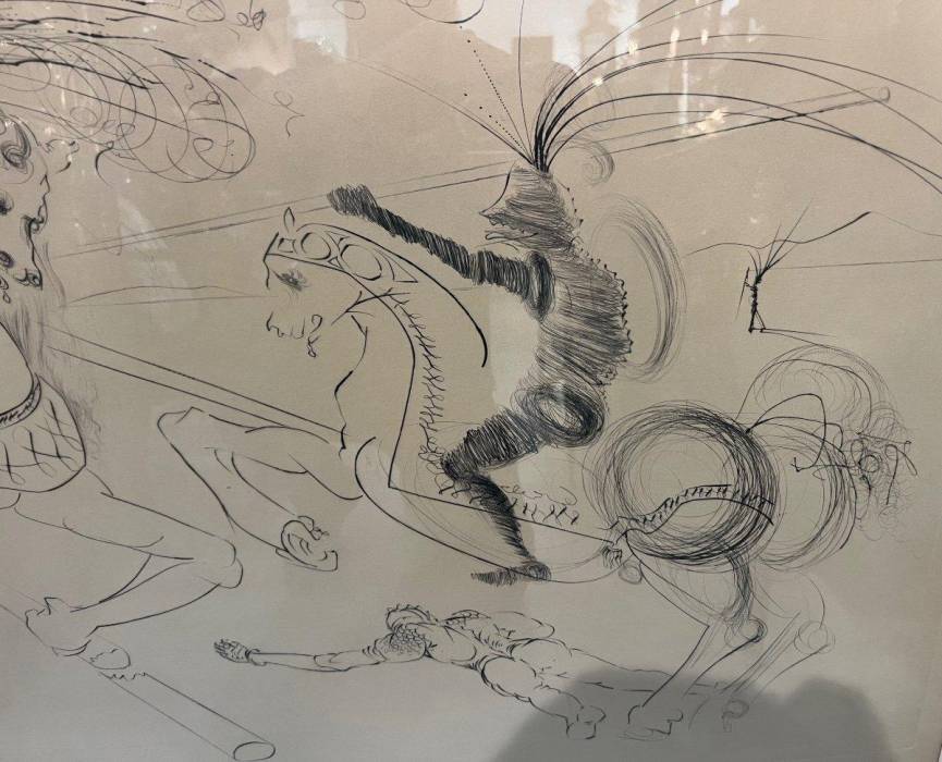 Rare Original Etching by Salvador Dalí­, Handsigned and Numbered 118150