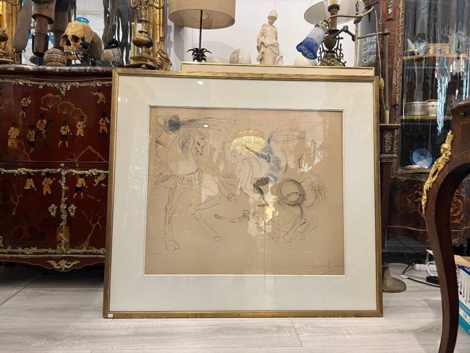 Rare Original Etching by Salvador Dalí­, Handsigned and Numbered 118150