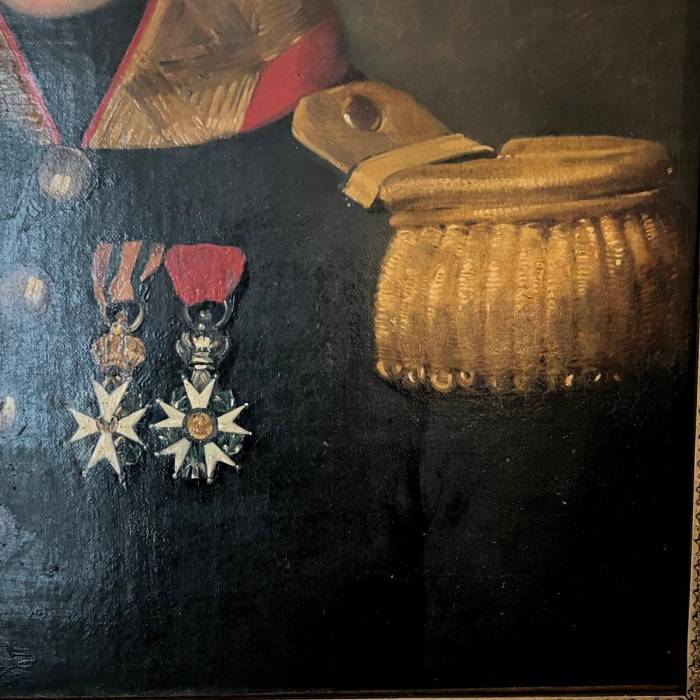 Portrait Of General Goethals Attributed to Gustaaf Wappers (1803-1874)