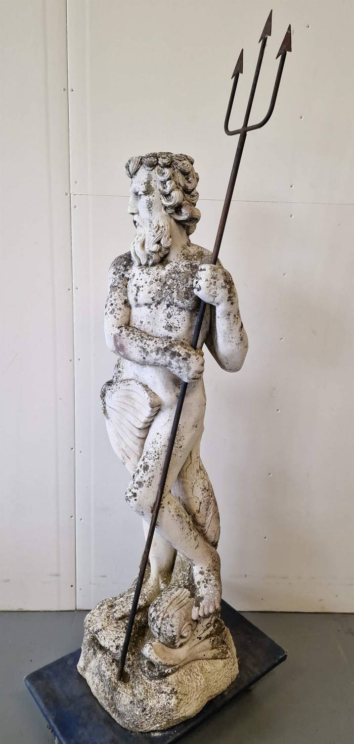 Garden statue Neptune